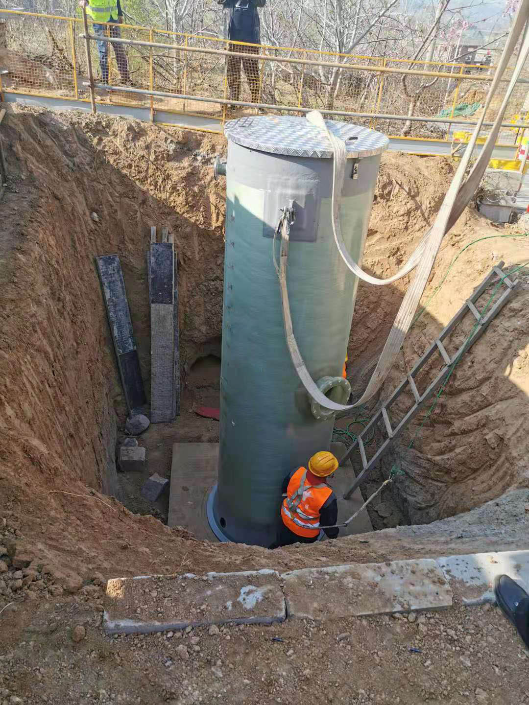 廊坊济南市农村一体化预制泵站案例